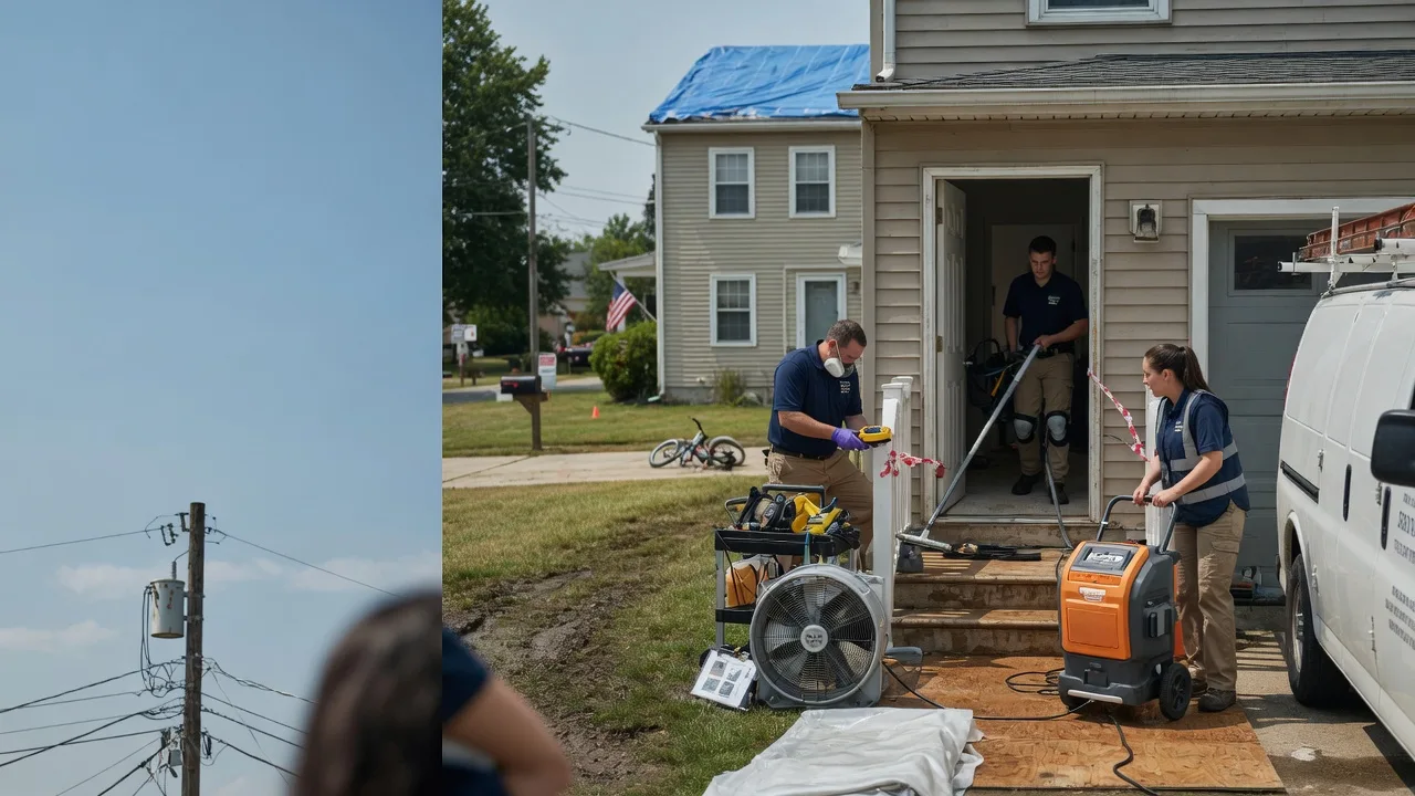 Water Damage Repair in Reno, OH near me